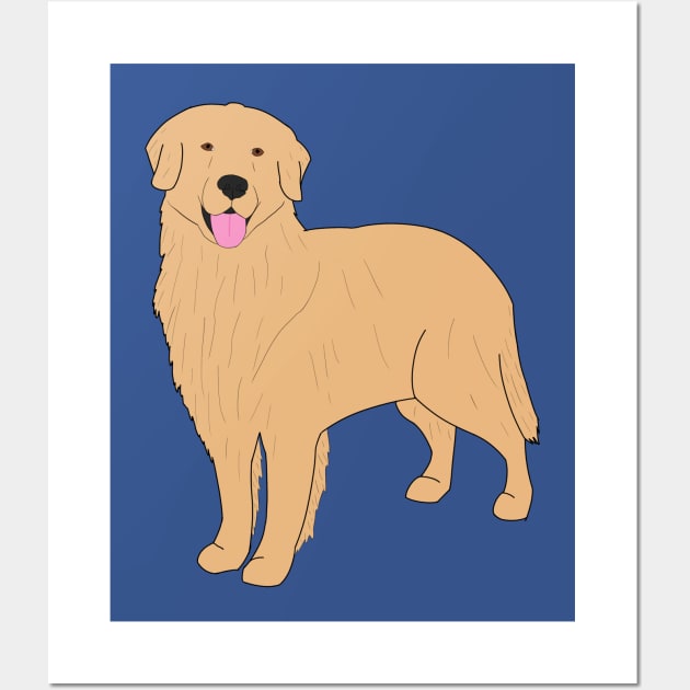 Golden Retriever Wall Art by AMCArts